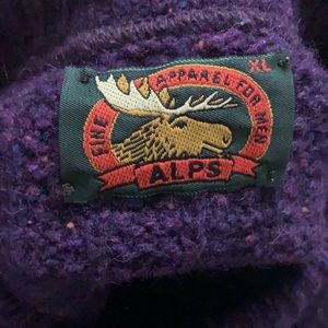 Purple Wool Sweater